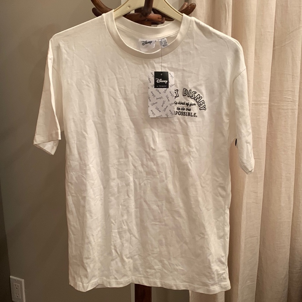 Primark Walt Disney Quote Oversized T-Shirt